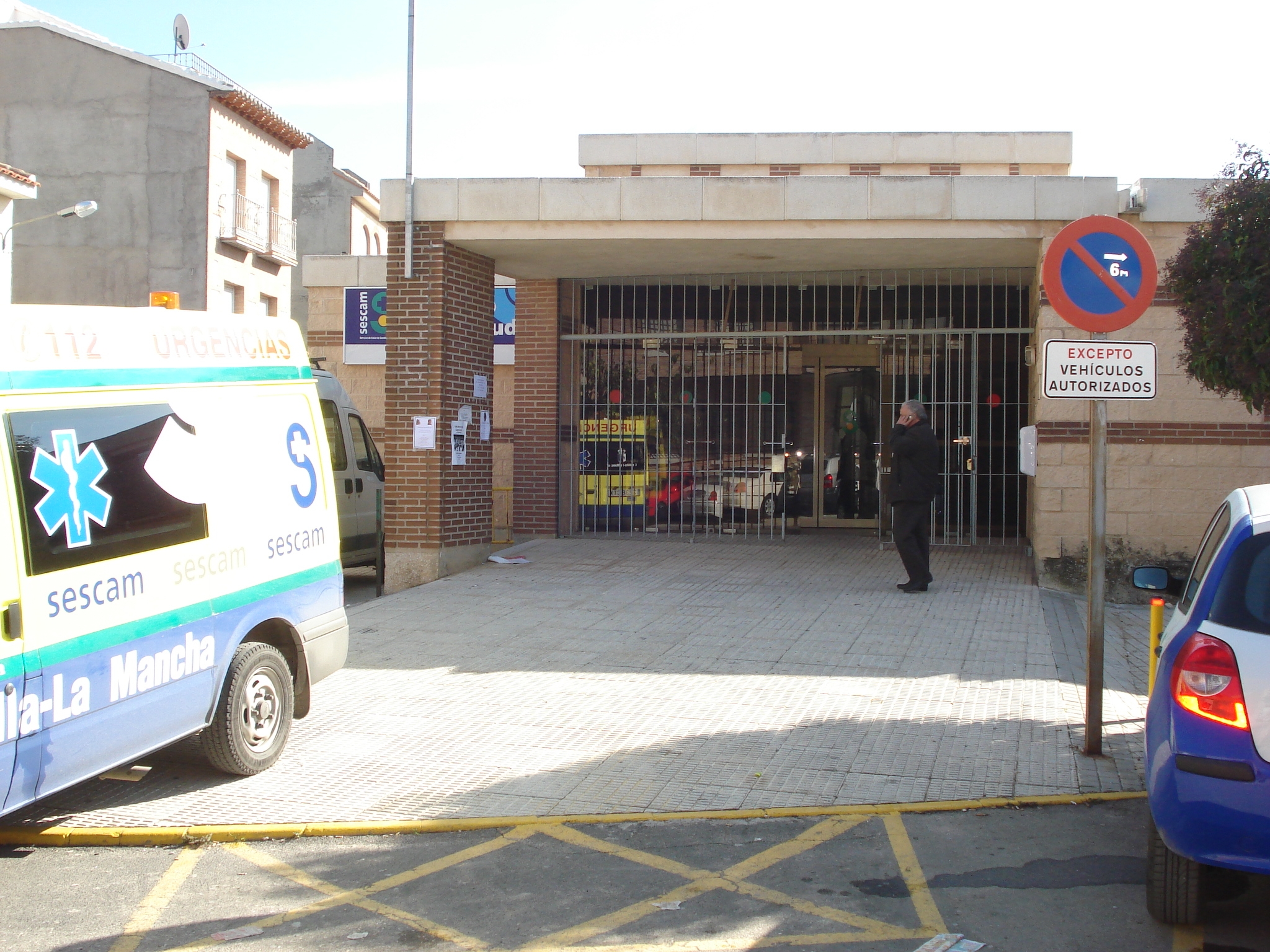 Fachada centro salud Madridejos (Toledo)